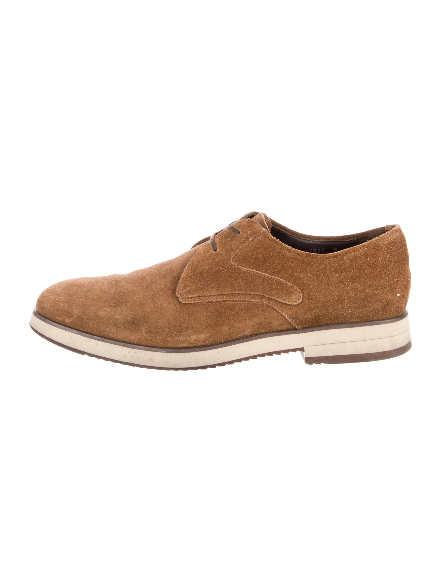 Salvatore Ferragamo Suede Derby Shoes