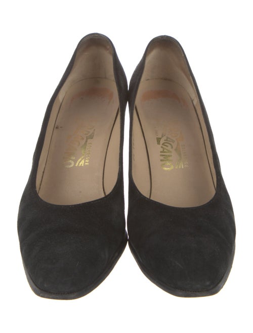 Salvatore Ferragamo Suede Pumps