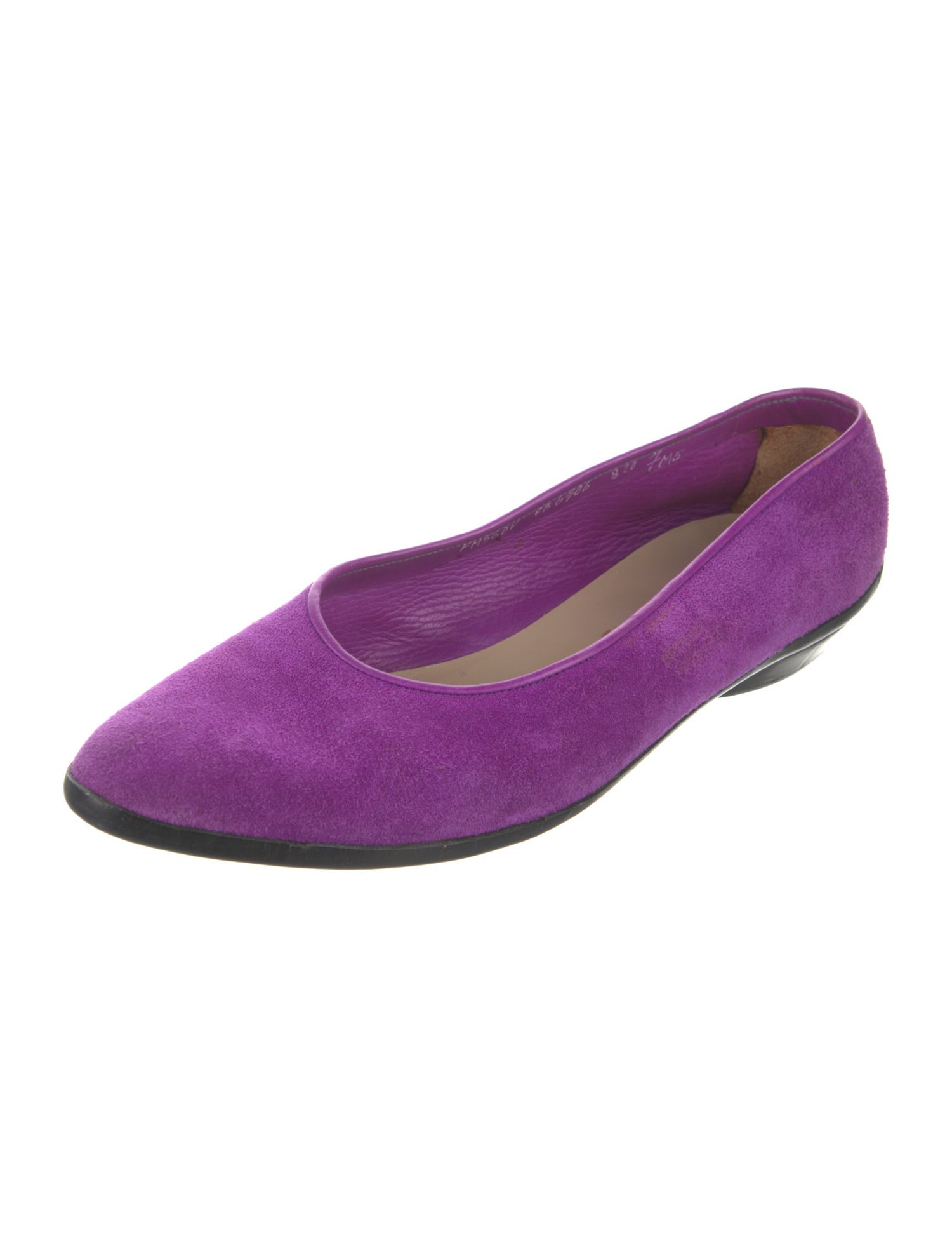 Salvatore Ferragamo Suede Flats