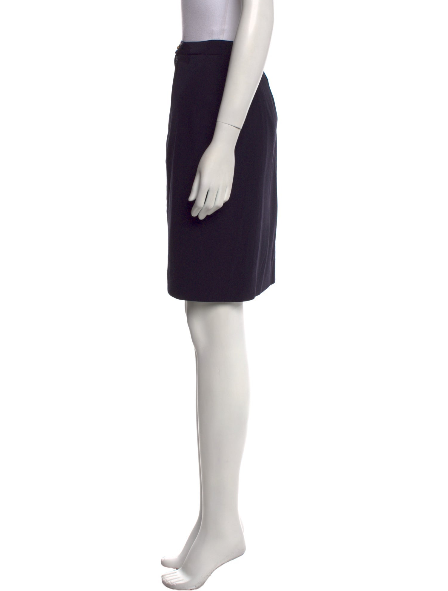 Salvatore Ferragamo Wool Knee-Length Skirt