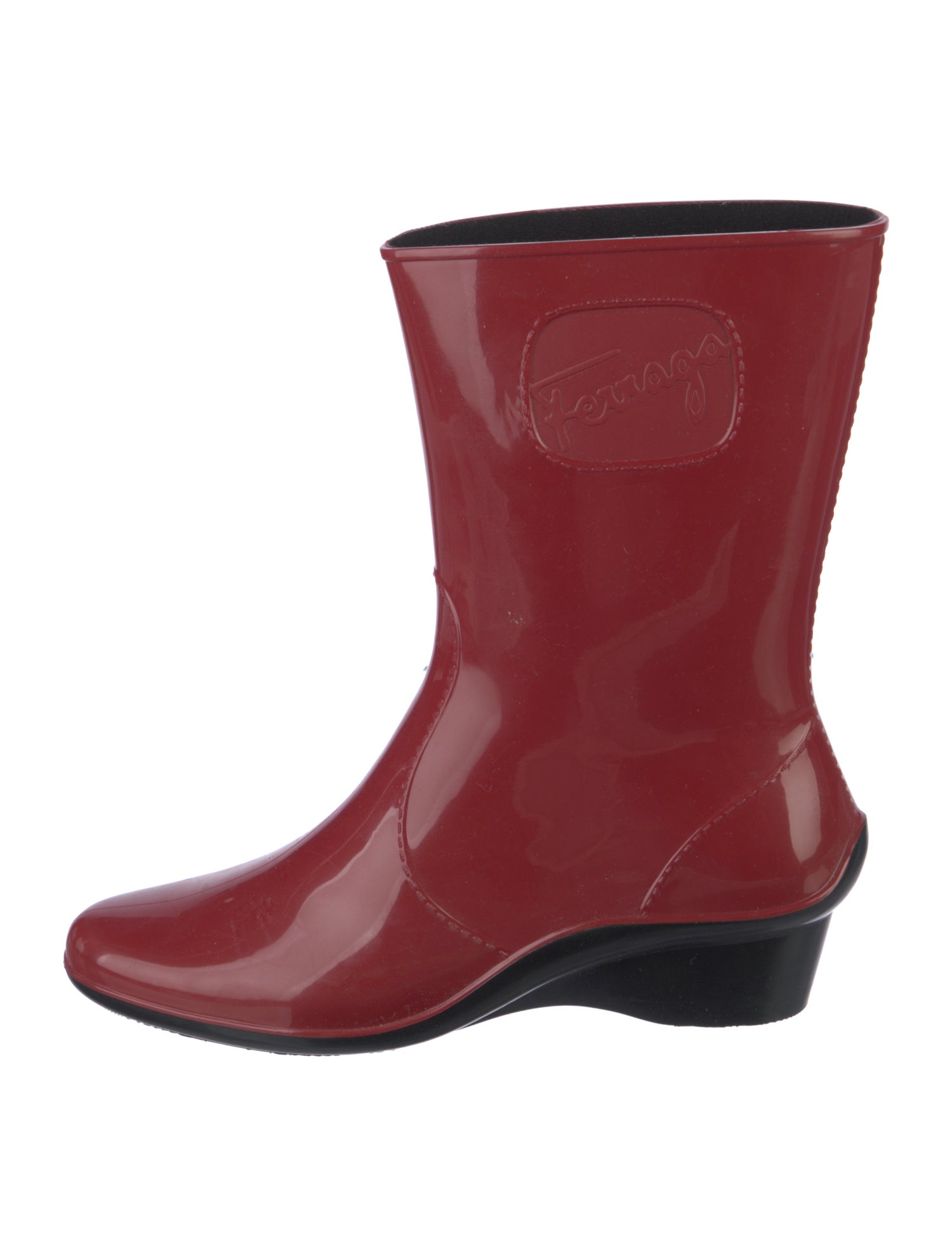 Gucci Horsebit Accent Rubber Rain Boots - Red Boots, Shoes Gucci Horsebit Accent Rubber Rain Boots - Red Boots, Shoes