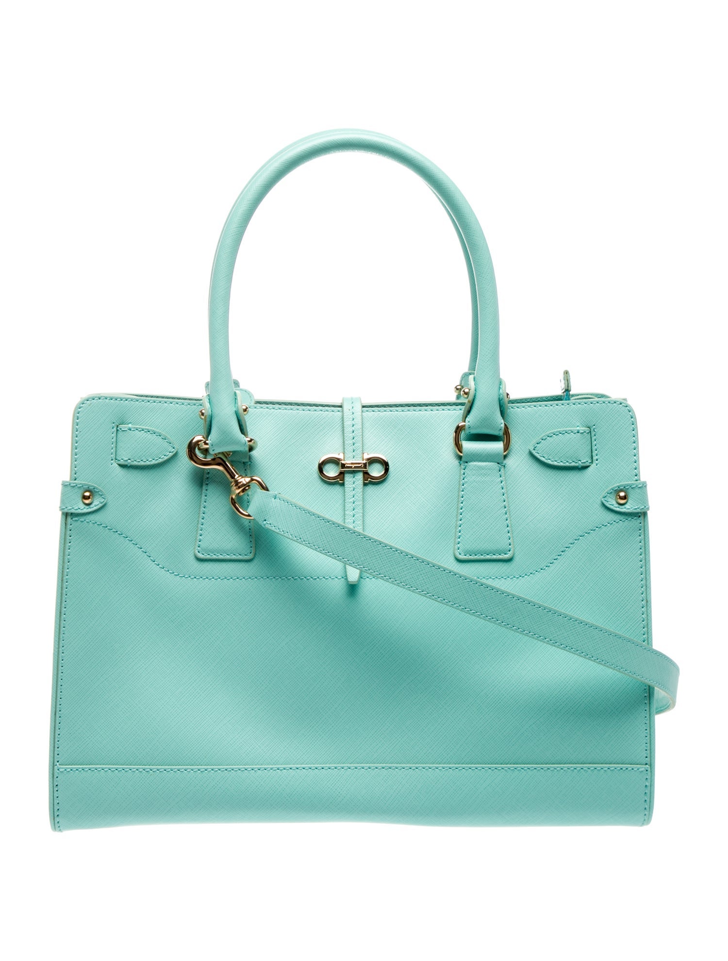 Salvatore Ferragamo Gancini Top Handle Bag