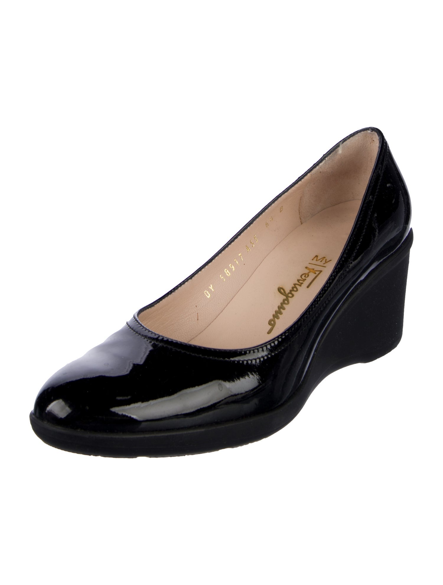 Salvatore Ferragamo Patent Leather Pumps