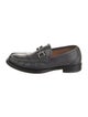 Salvatore Ferragamo Leather Monk Straps