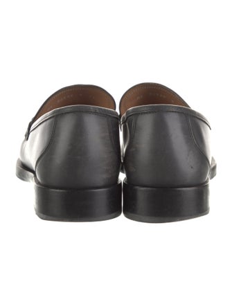 Salvatore Ferragamo Leather Monk Straps