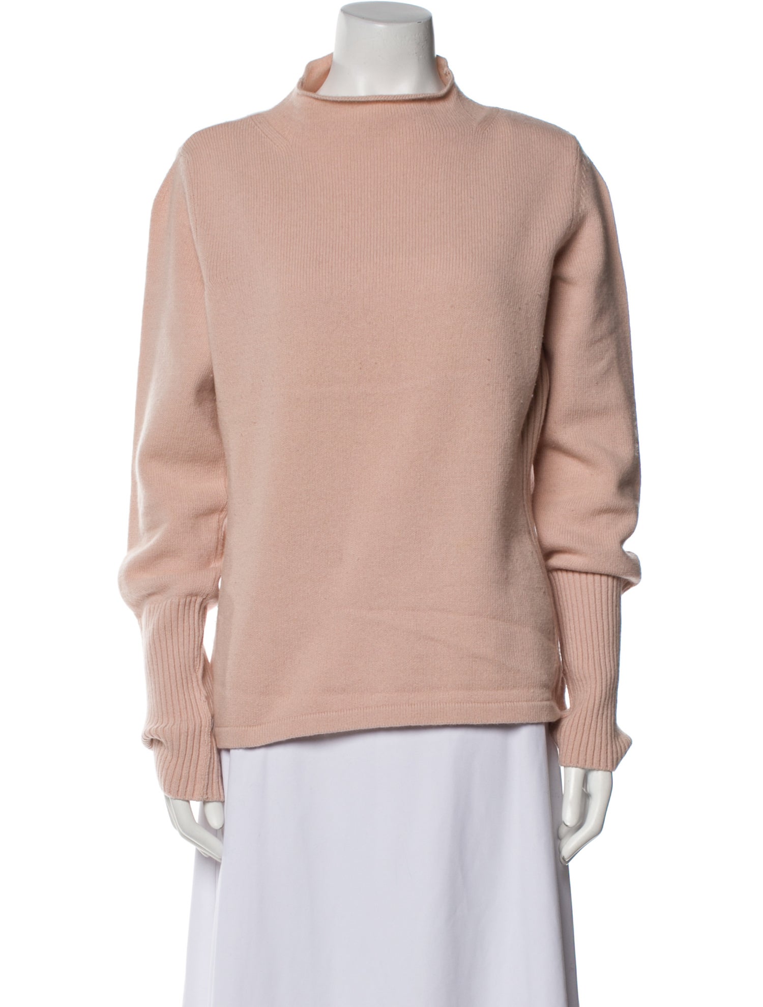 Salvatore Ferragamo Wool Mock Neck Sweater