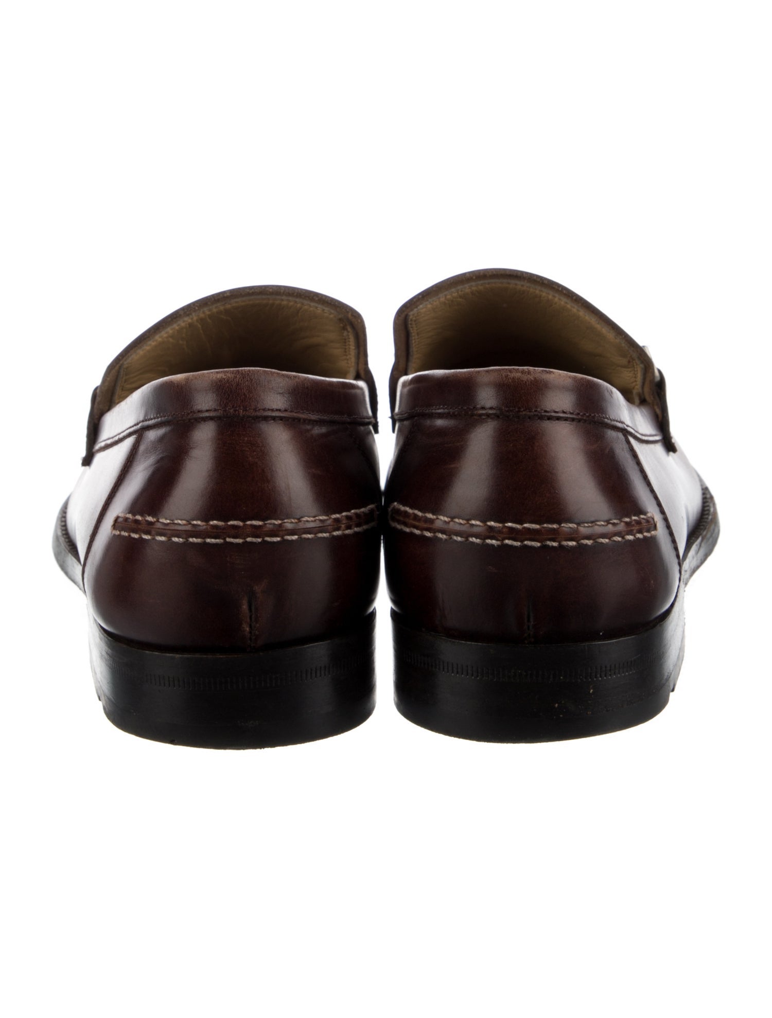 Salvatore Ferragamo Leather Dress Loafers