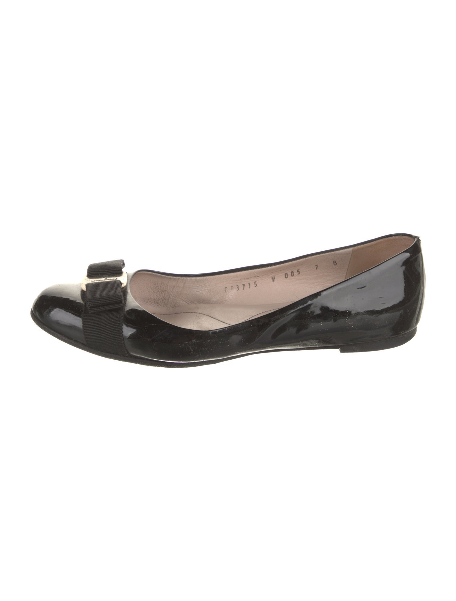 Salvatore Ferragamo Patent Leather Flats
