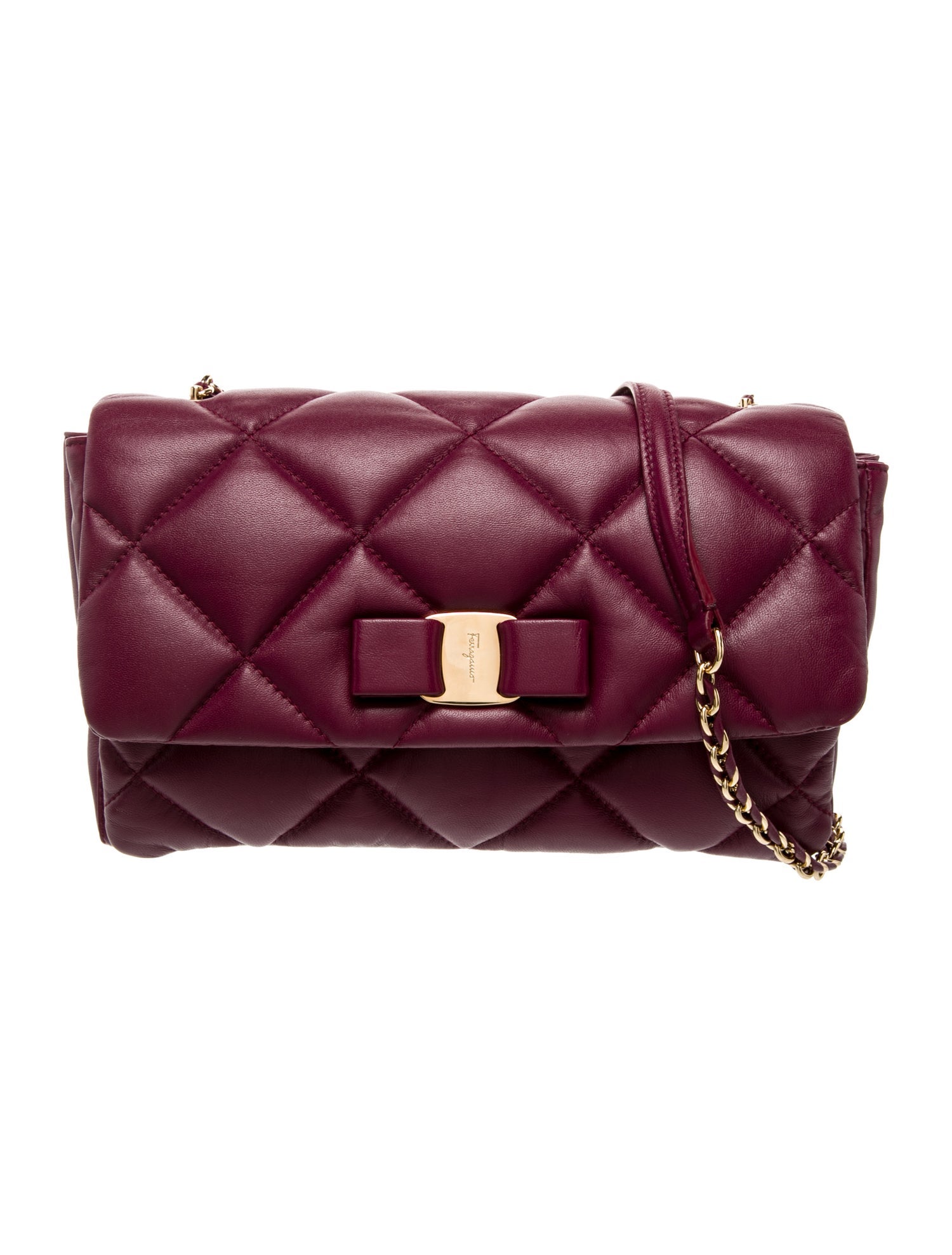 Salvatore Ferragamo Leather Crossbody Bag