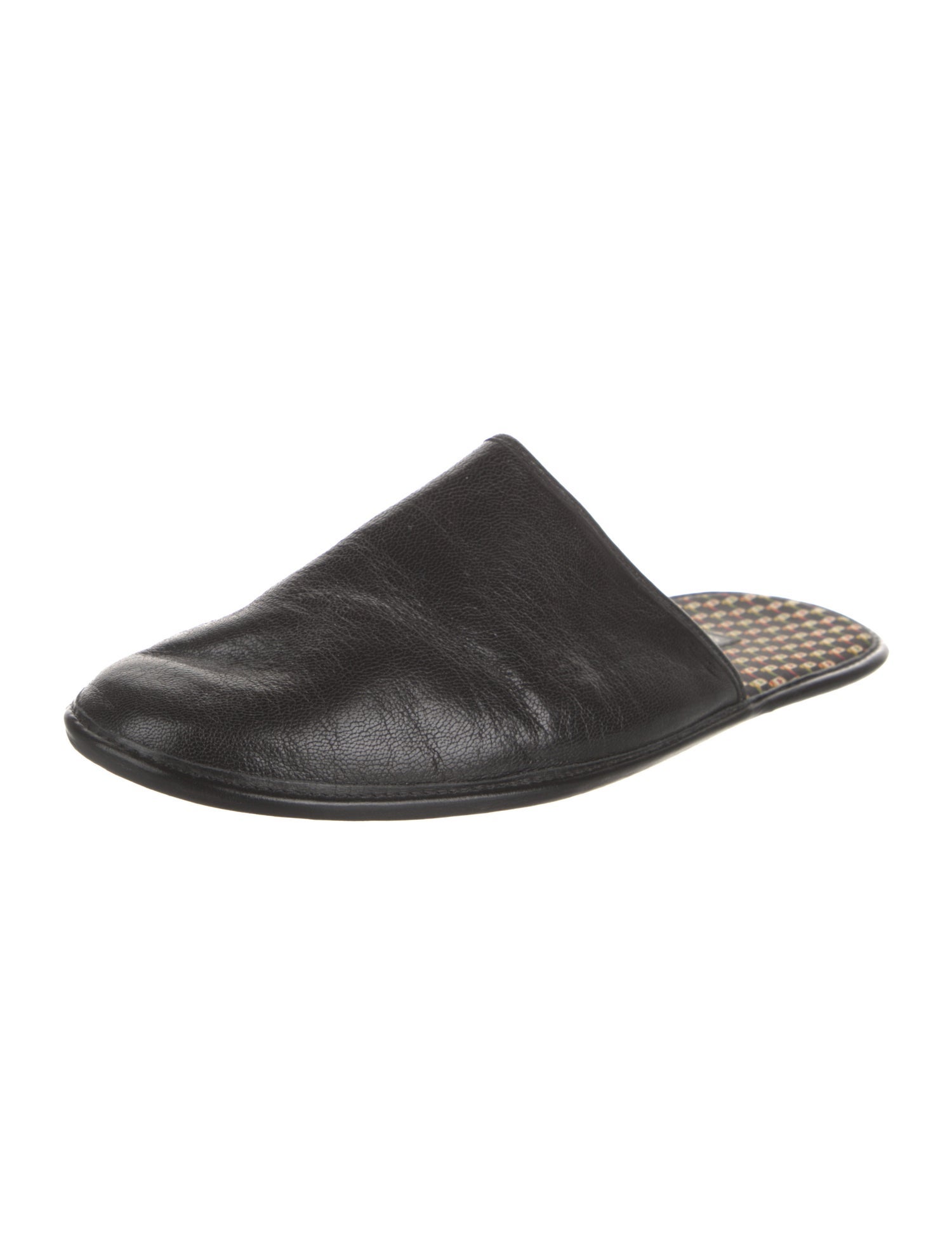 Salvatore Ferragamo Leather Slides