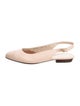 Salvatore Ferragamo Suede Slingback Flats