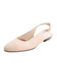 Salvatore Ferragamo Suede Slingback Flats