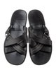 Salvatore Ferragamo Leather Slides
