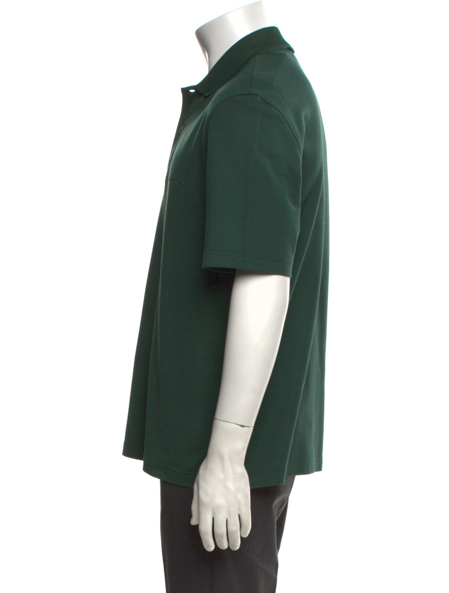 Salvatore Ferragamo Crew Neck Short Sleeve Polo Shirt