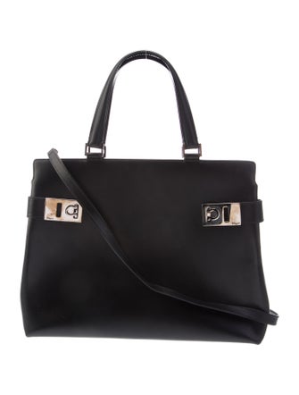 Salvatore Ferragamo Gancio Top Handle Bag