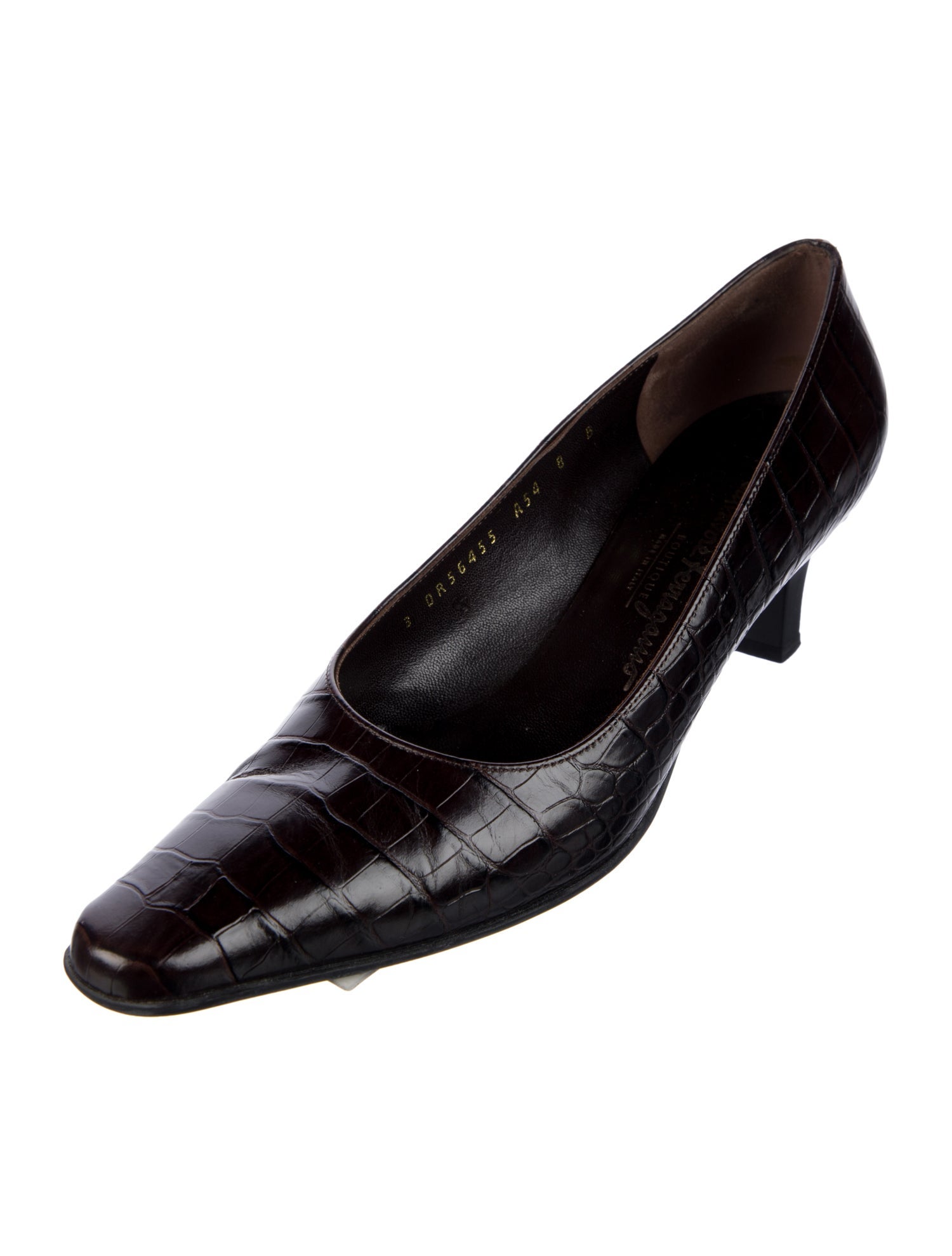 Salvatore Ferragamo Leather Pumps