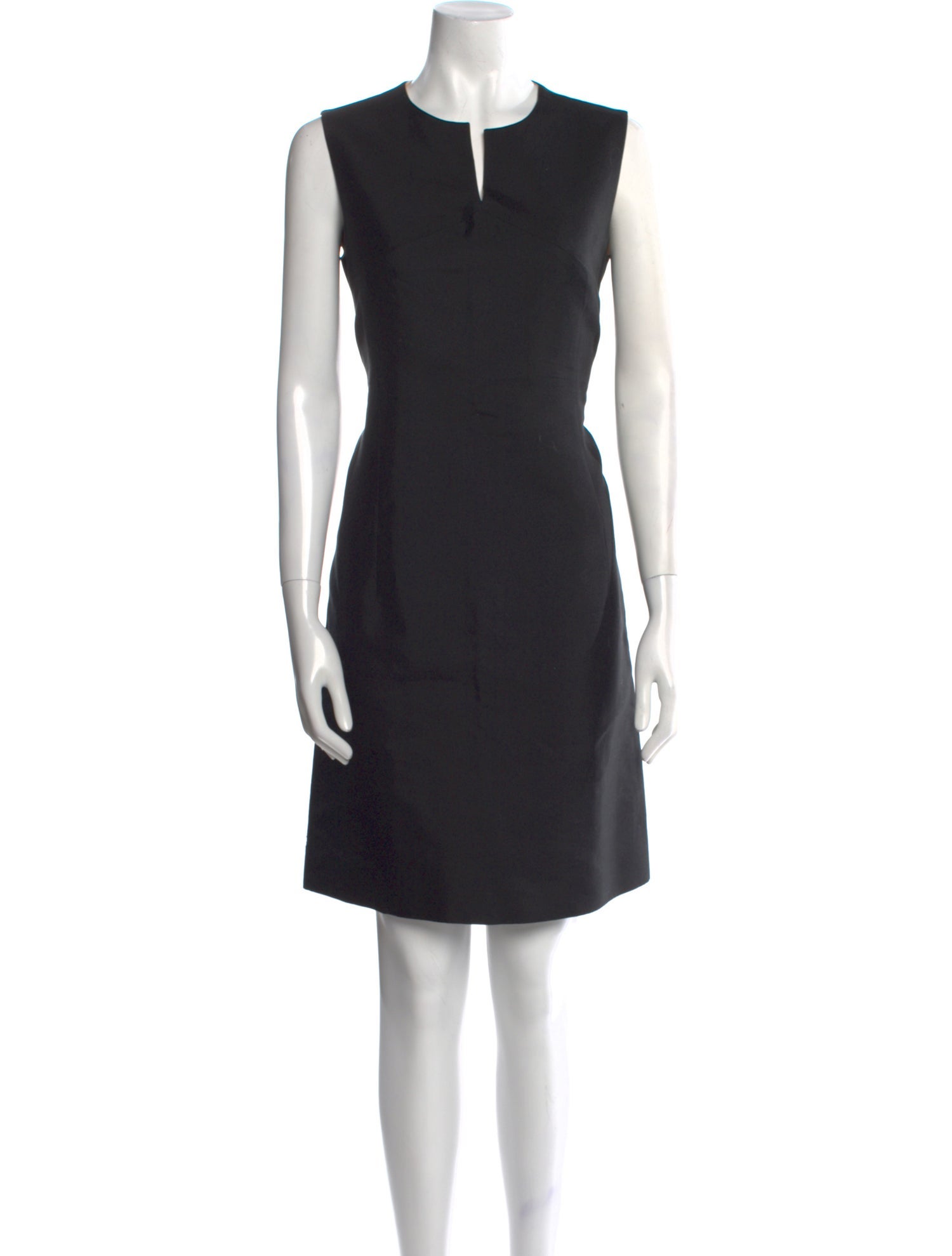Salvatore Ferragamo V-Neck Knee-Length Dress