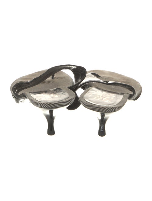 Salvatore Ferragamo Leather Slides