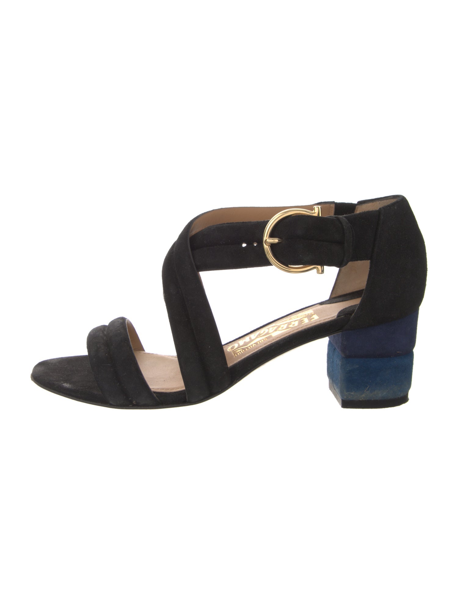 Salvatore Ferragamo Suede Sandals