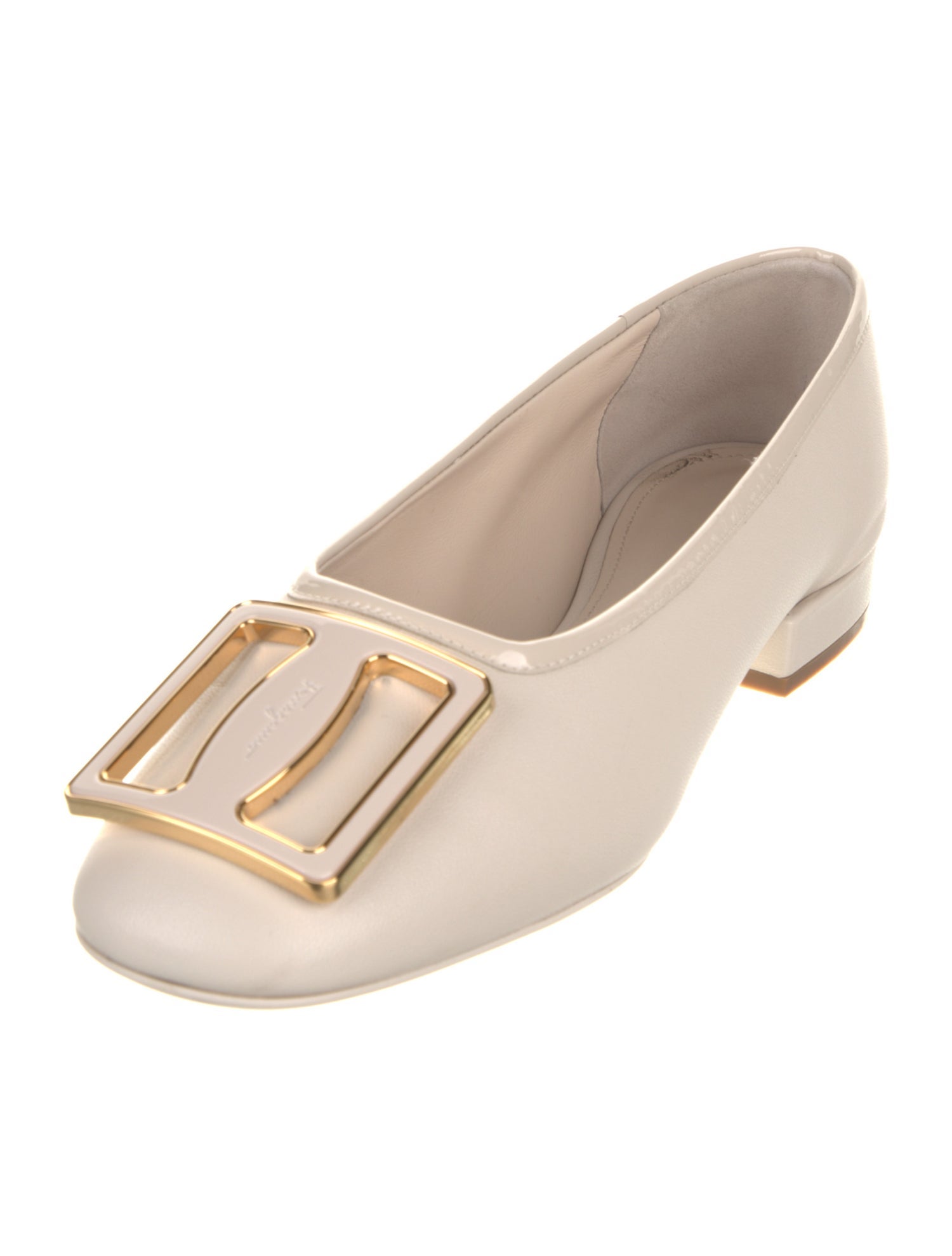Salvatore Ferragamo Leather Ballet Flats