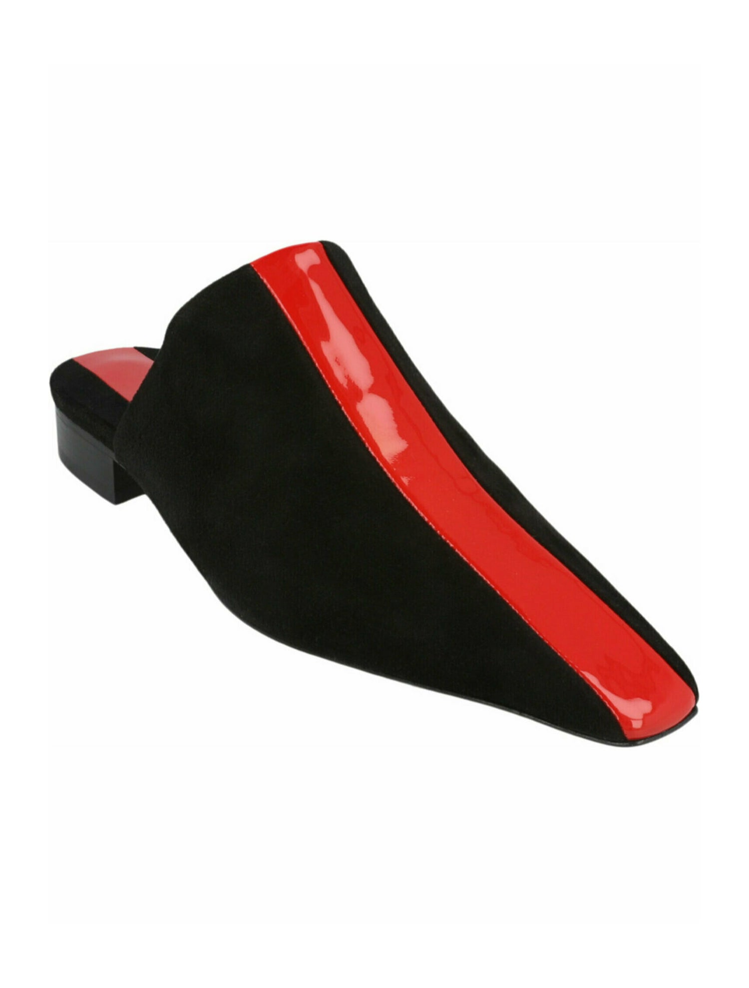 Salvatore Ferragamo Colorblock Pattern Mules w/ Tags