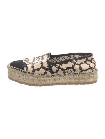 Salvatore Ferragamo Flats Gancini Logo Leather Espadrilles 7