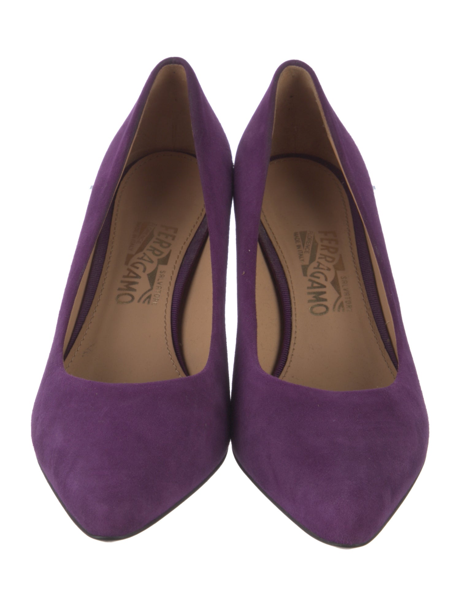 Salvatore Ferragamo Suede Pumps