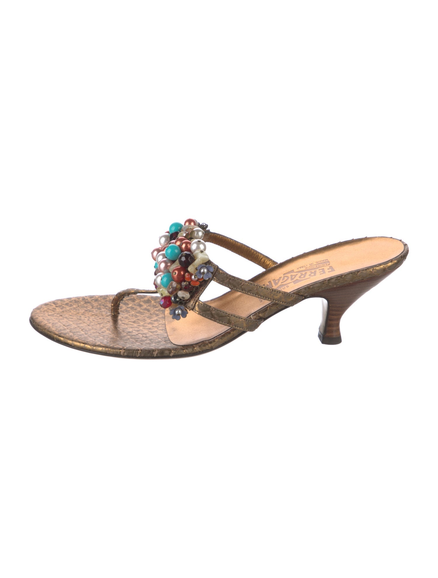 Kate Spade New York Leather Slingback Sandals - Brown
