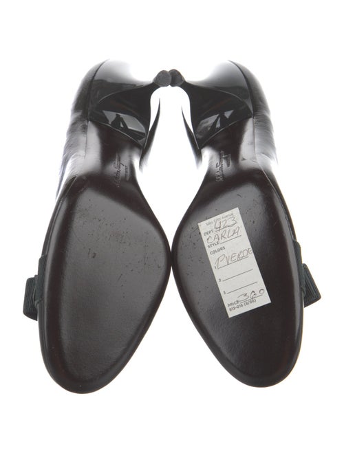 Salvatore Ferragamo Vara Bow Accent Patent Leather Pumps