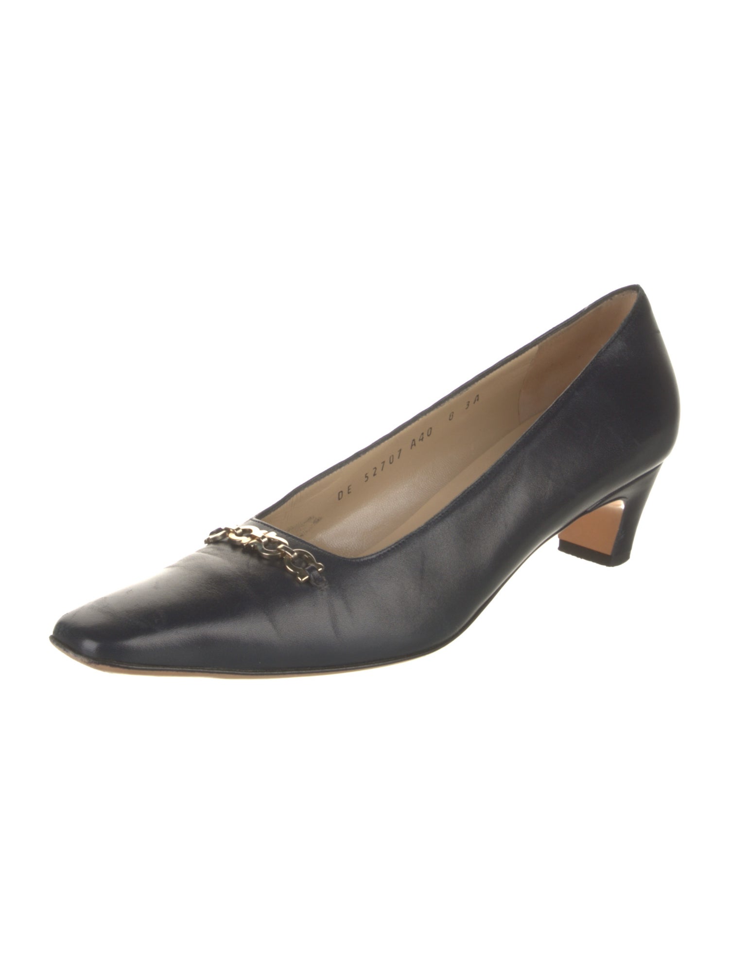 Salvatore Ferragamo Leather Pumps