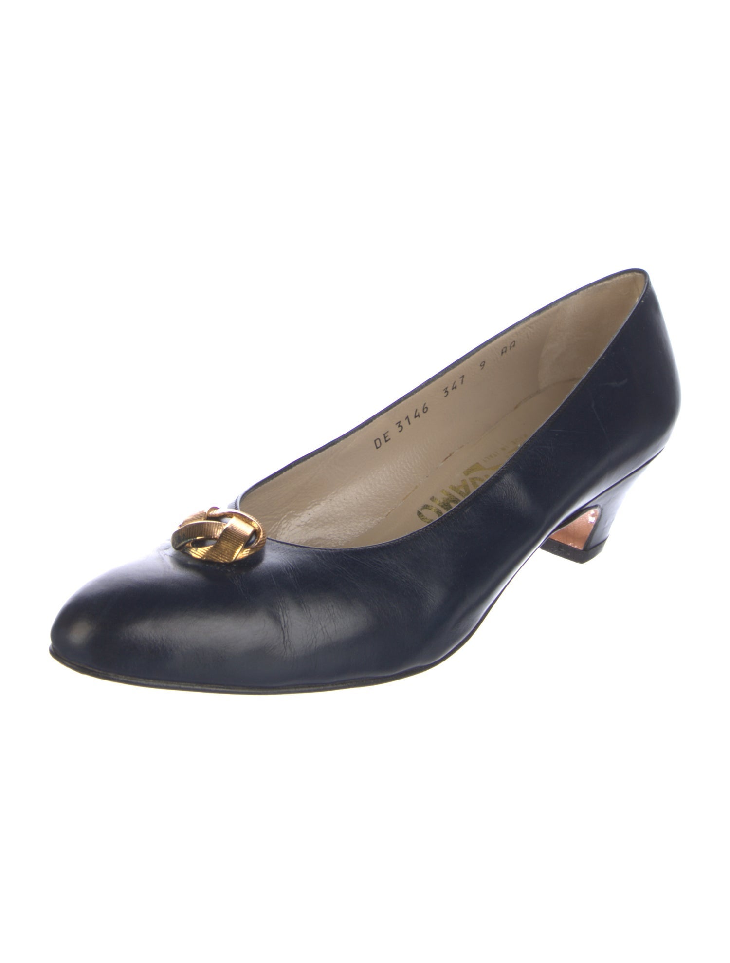 Salvatore Ferragamo Leather Pumps