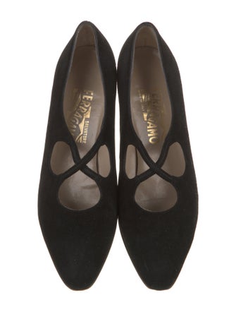 Salvatore Ferragamo Suede Pumps