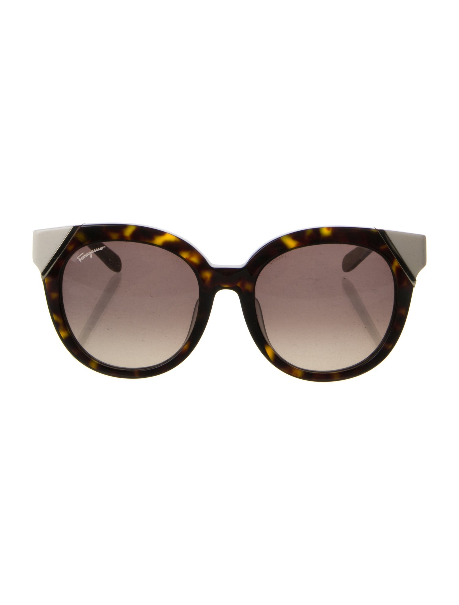 Salvatore Ferragamo Gancini Logo Oversize Sunglasses
