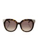 Salvatore Ferragamo Gancini Logo Oversize Sunglasses