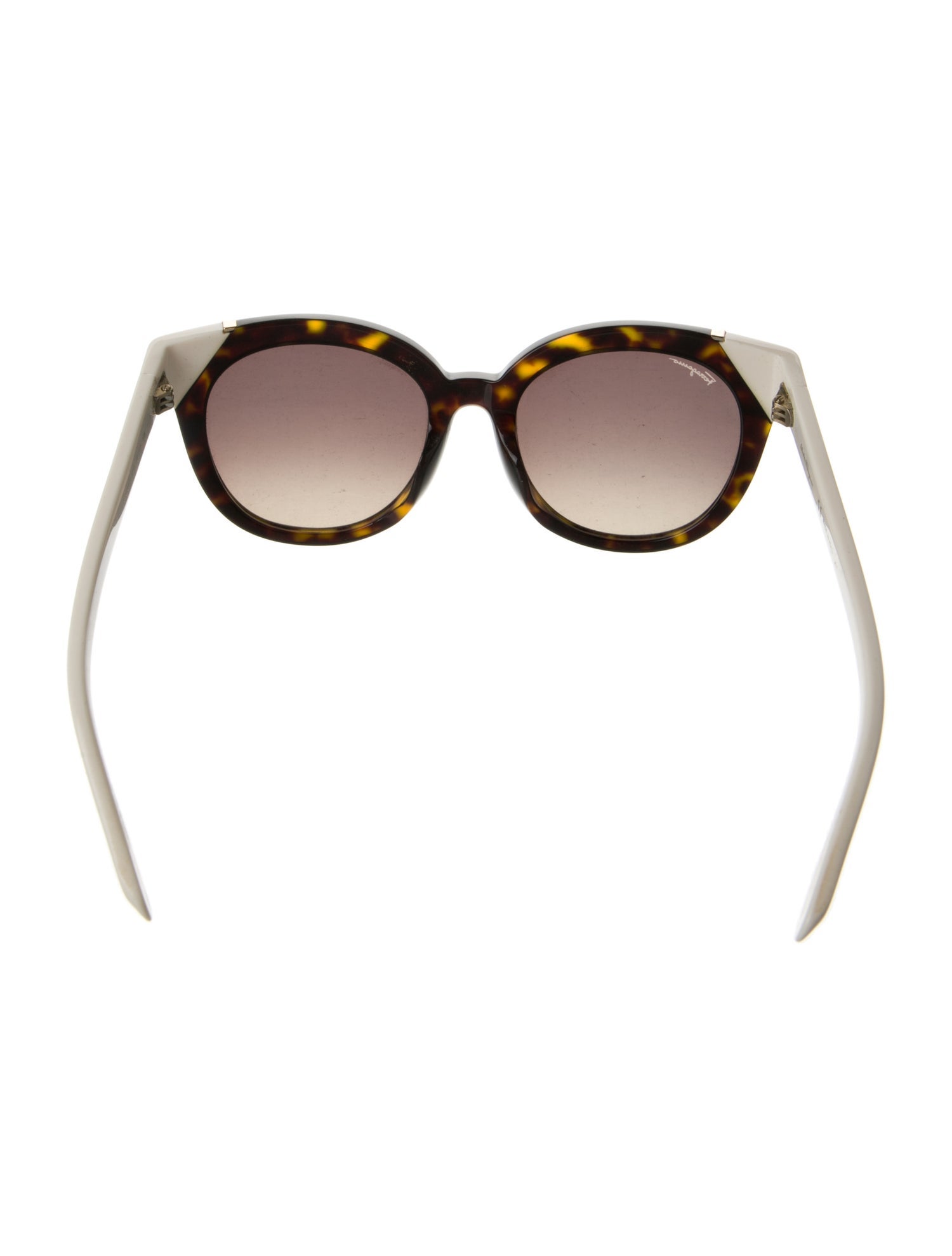 Salvatore Ferragamo Gancini Logo Oversize Sunglasses