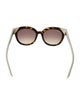 Salvatore Ferragamo Gancini Logo Oversize Sunglasses