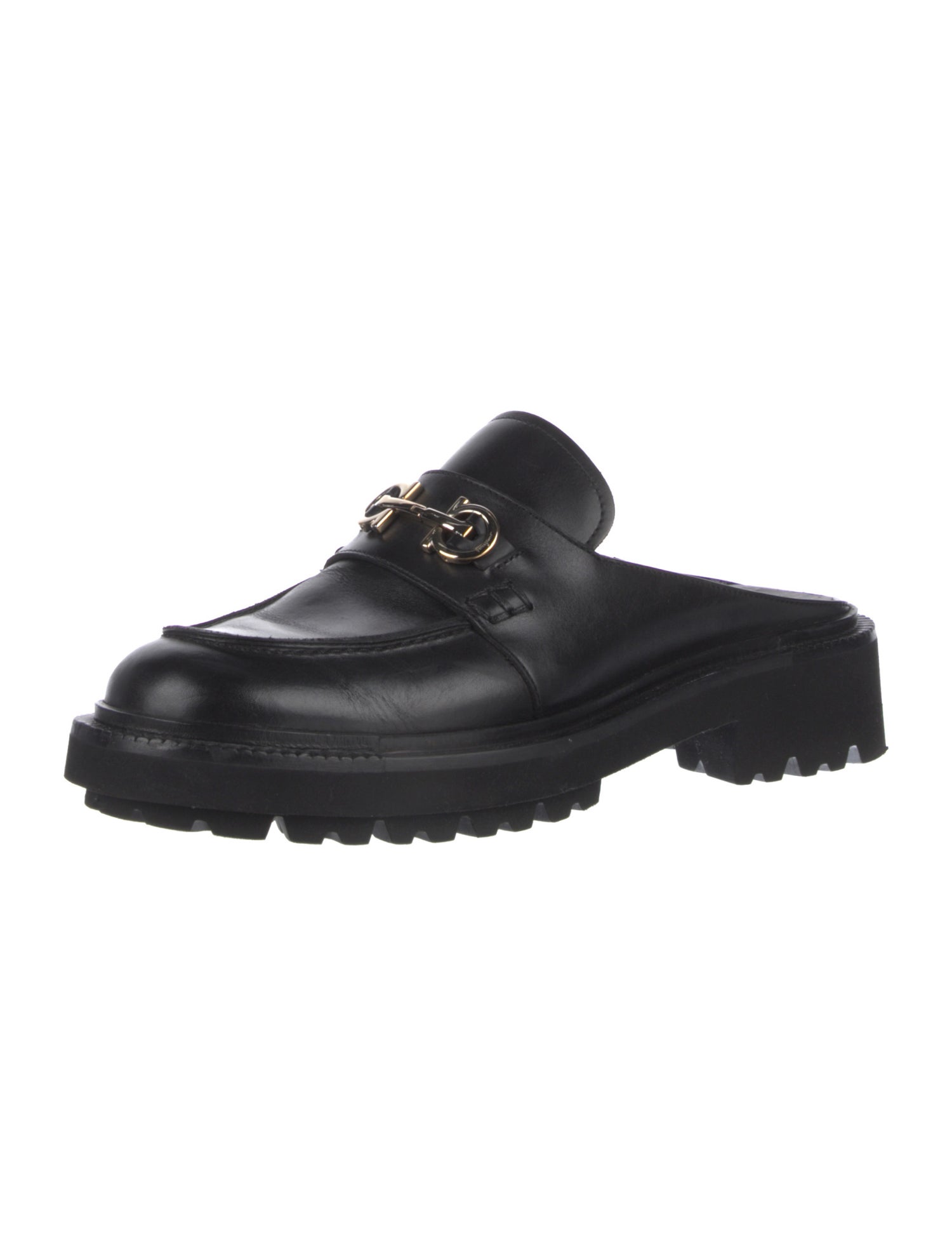 Salvatore Ferragamo Leather Mules