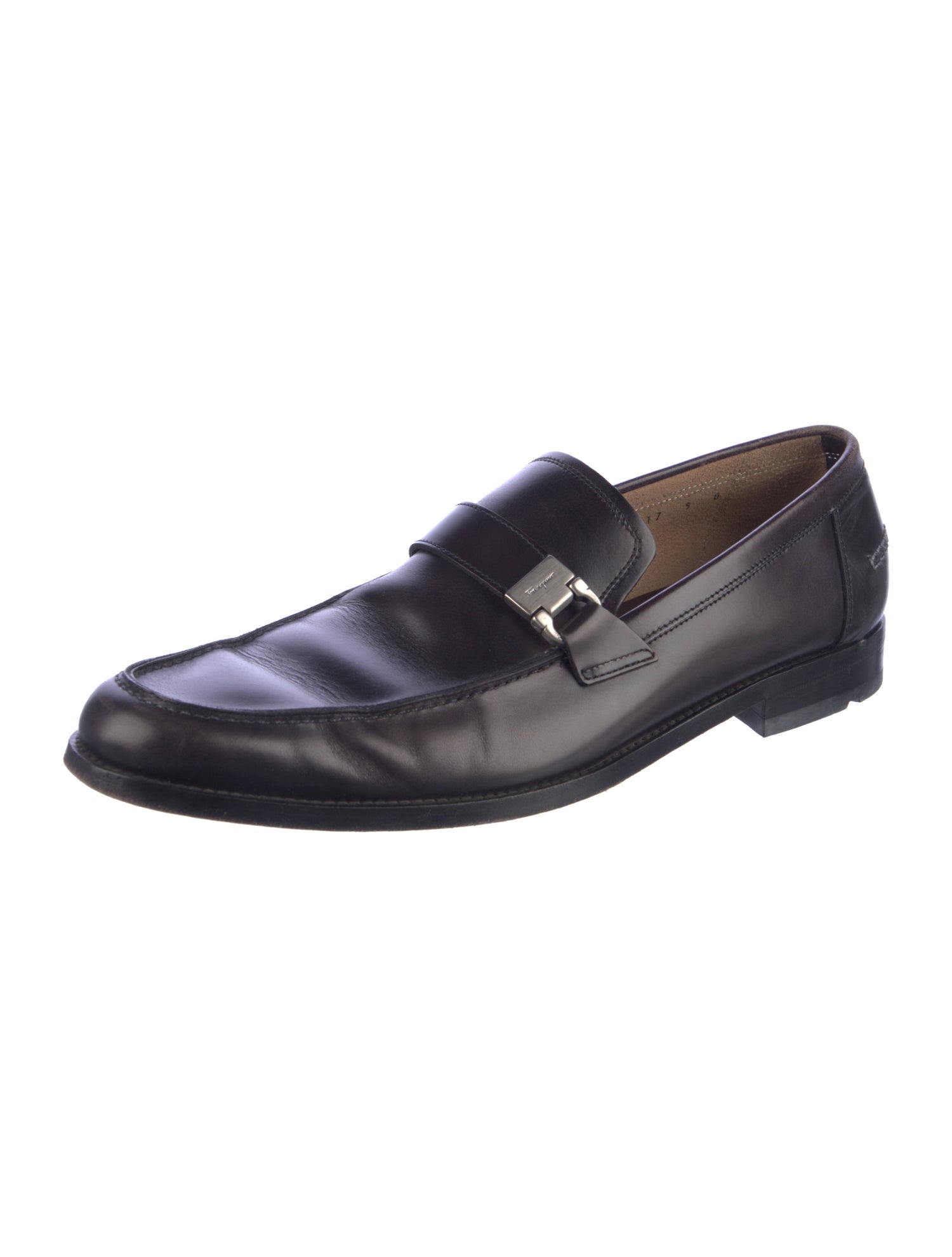 Salvatore Ferragamo Leather Dress Loafers
