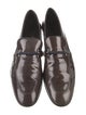Salvatore Ferragamo Patent Leather Monk Straps