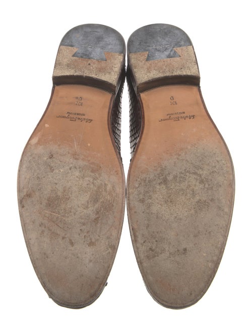 Salvatore Ferragamo Python Loafers