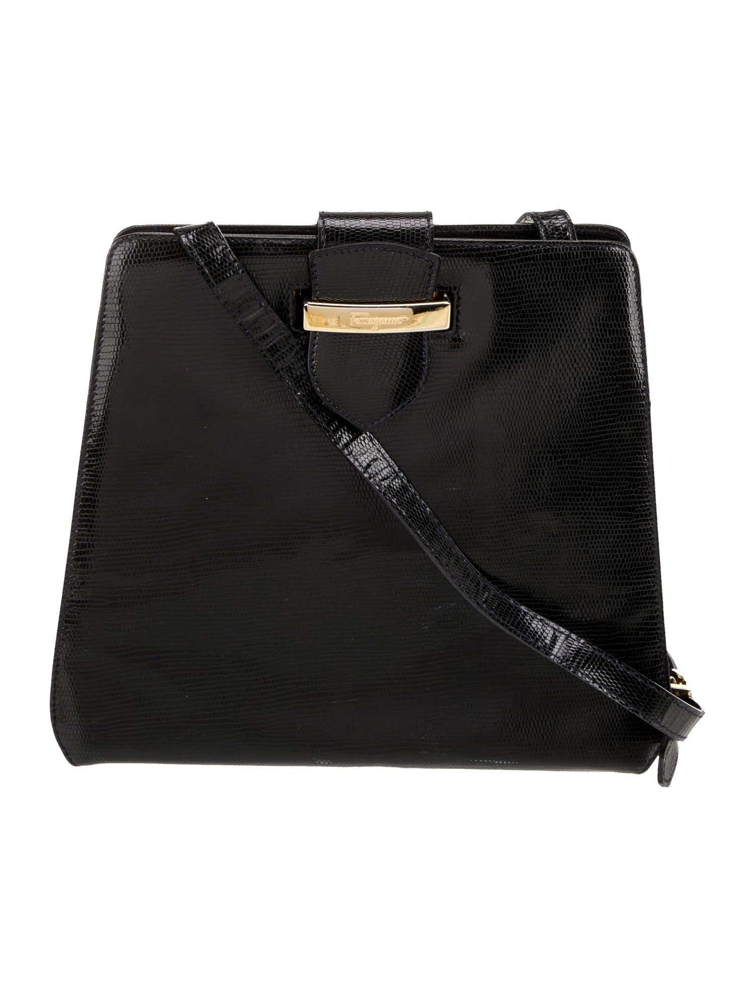 Salvatore Ferragamo Alligator Evening Bag