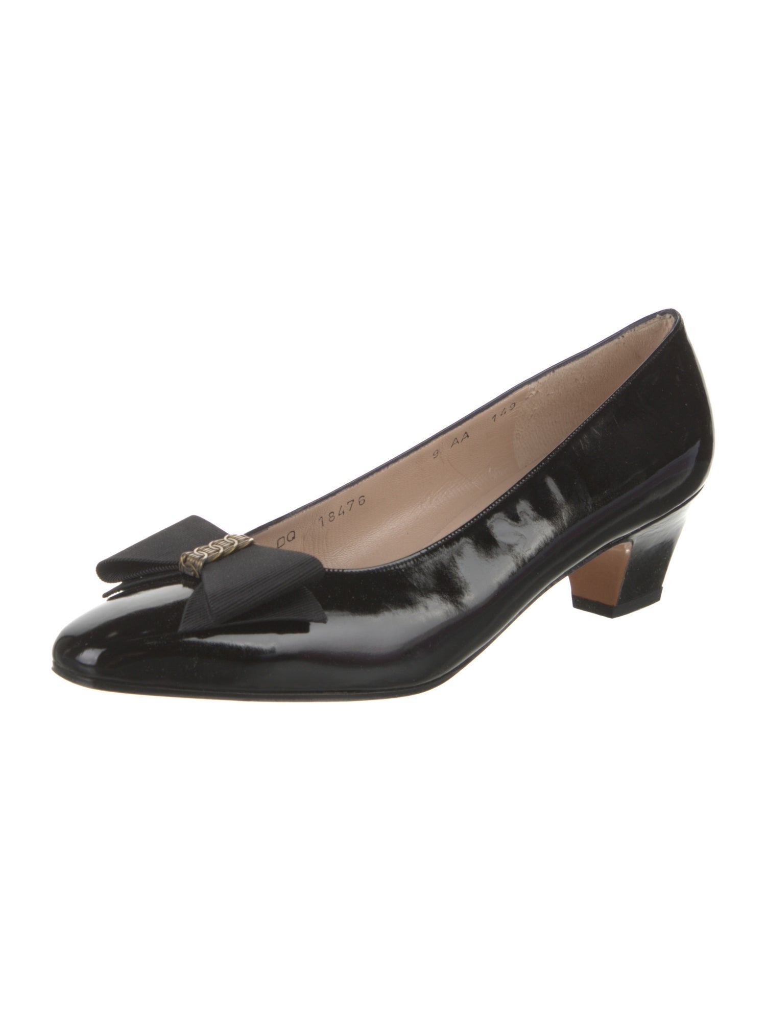 Salvatore Ferragamo Patent Leather Pumps