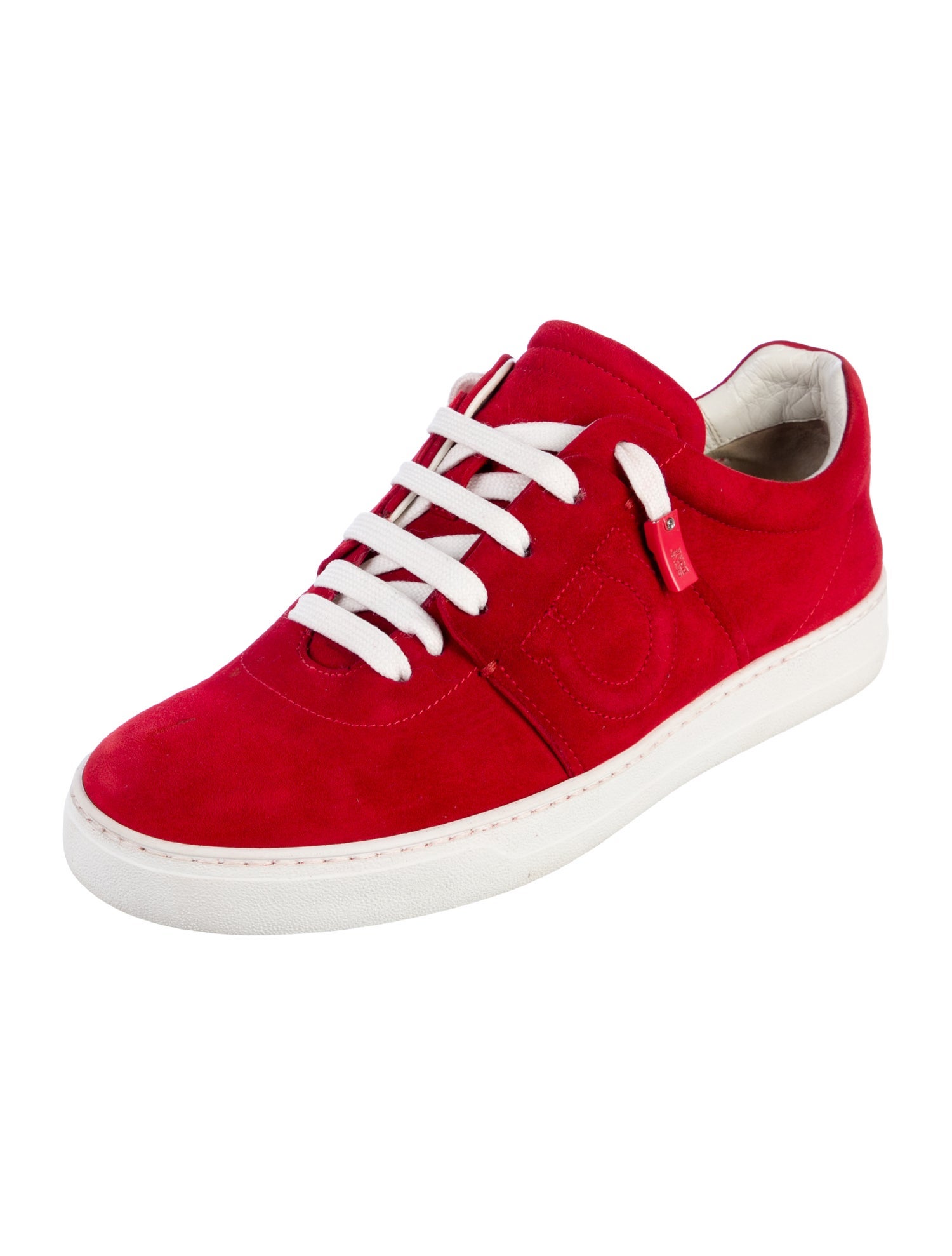 Salvatore Ferragamo Suede Sneakers