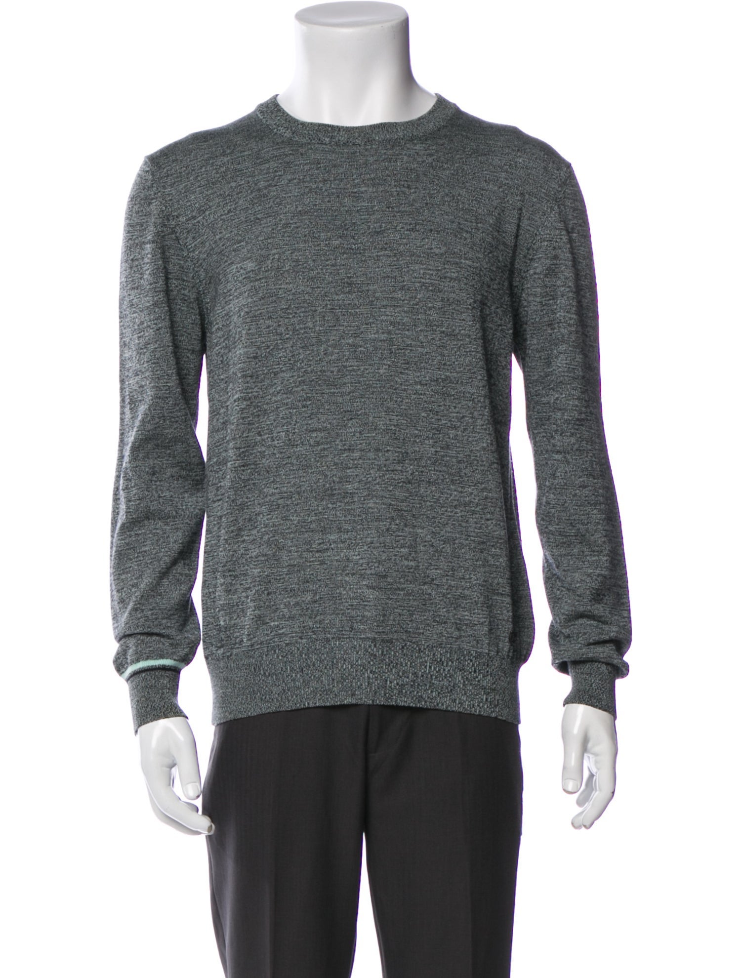 Salvatore Ferragamo Crew Neck Long Sleeve Pullover