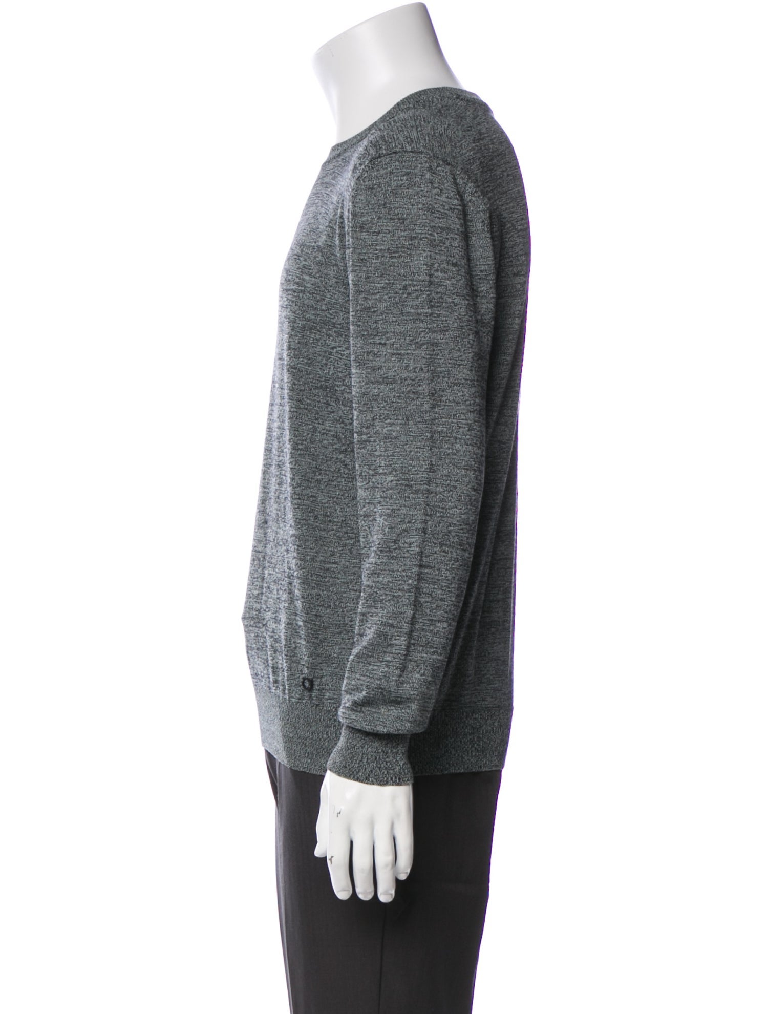 Salvatore Ferragamo Crew Neck Long Sleeve Pullover