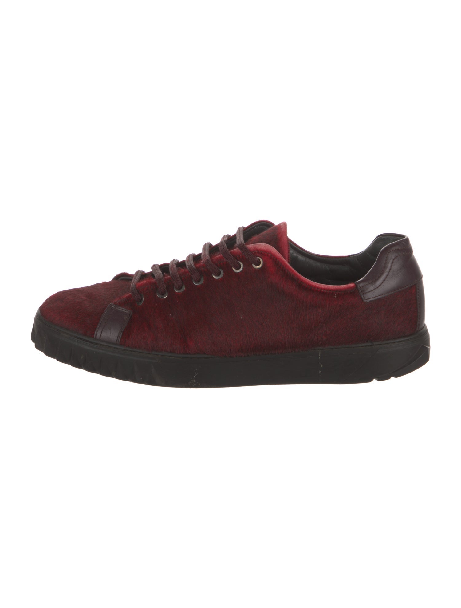 Salvatore Ferragamo Ponyhair Sneakers