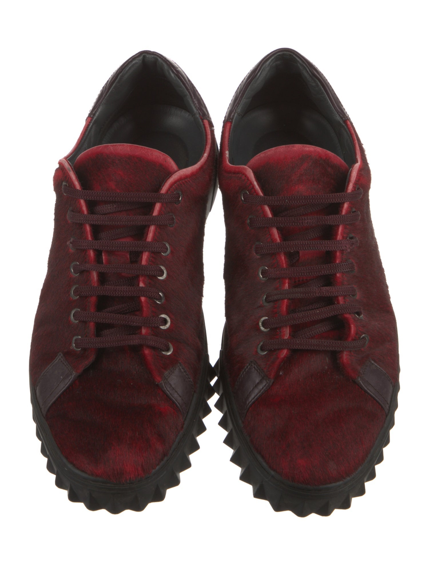 Salvatore Ferragamo Ponyhair Sneakers