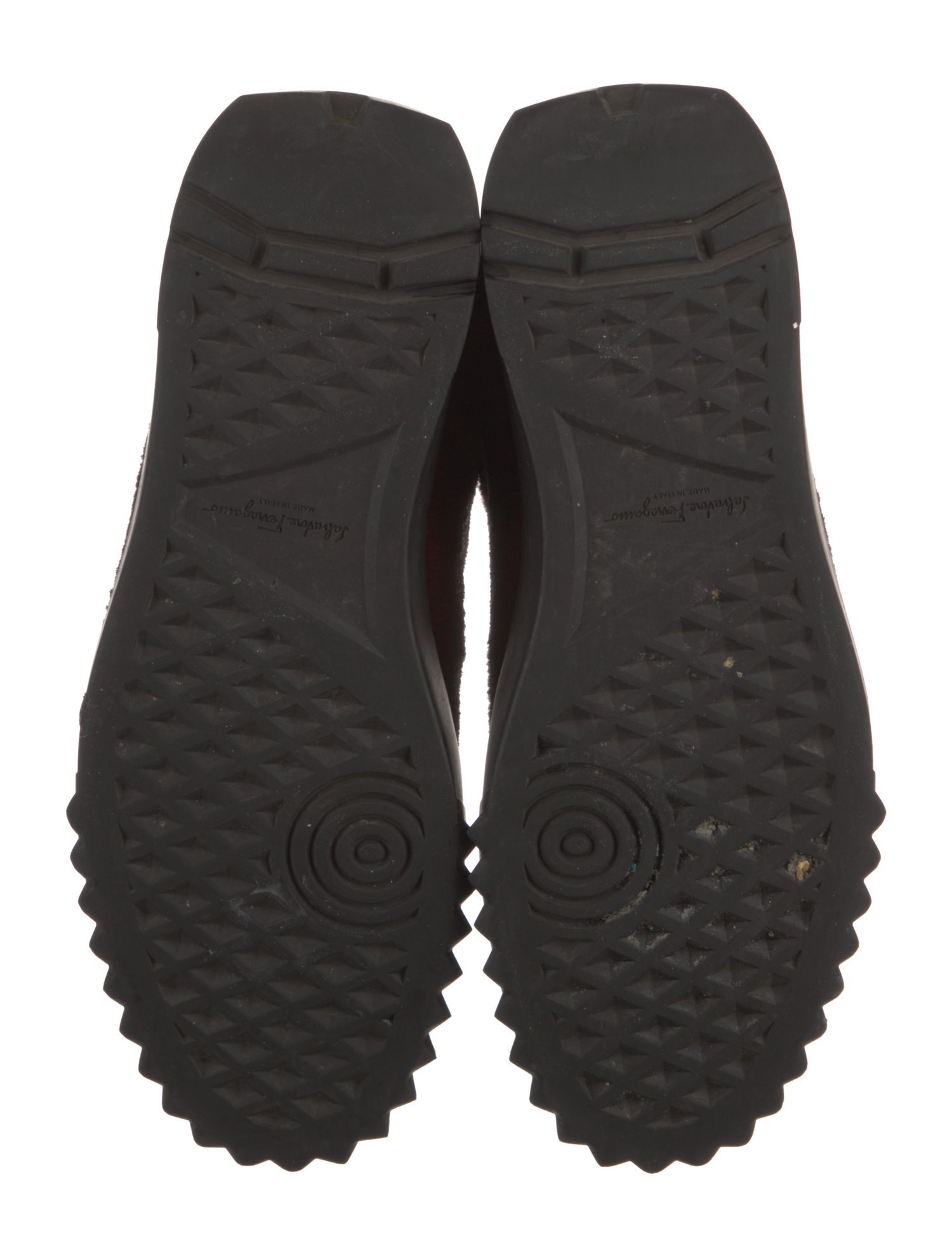 Salvatore Ferragamo Ponyhair Sneakers