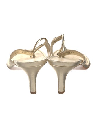 Salvatore Ferragamo Leather Slides