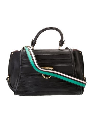 Salvatore Ferragamo Handle Bags Leather Top Bag